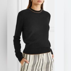 La Ligne Neat wool/cashmere sweater in black